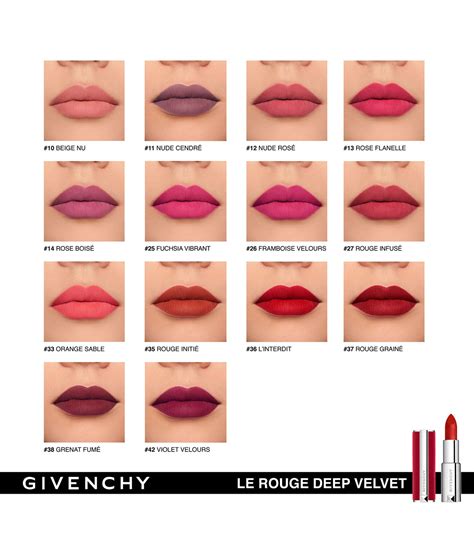 givenchy le rouge deep velvet 25|givenchy le rouge deep velvet.